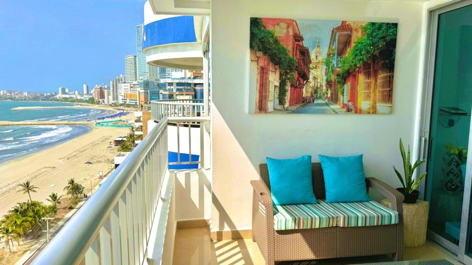 Apartamentos Palmetto - Frente al Mar Cartagena Habitación foto
