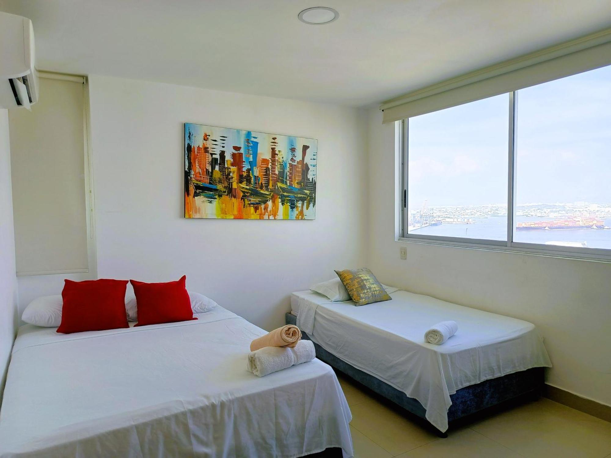 Apartamentos Palmetto - Frente al Mar Cartagena Habitación foto