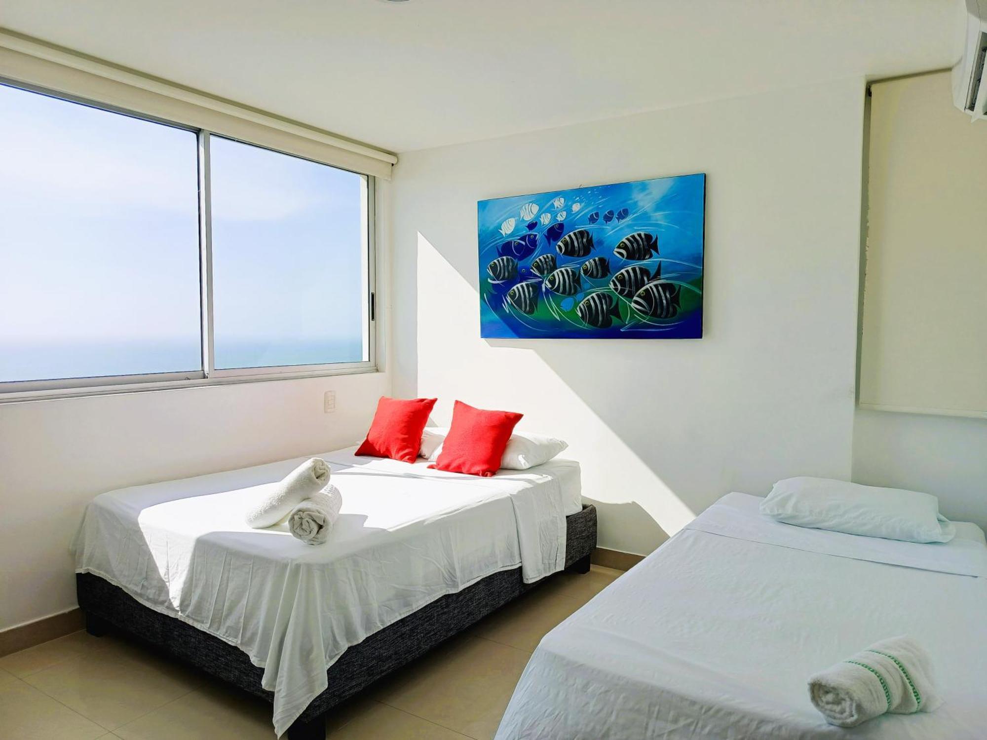 Apartamentos Palmetto - Frente al Mar Cartagena Habitación foto